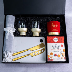 Luxe Marble and Culinary Delights (in Red)
